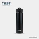 Tyeso 600/750ML Stainless Steel Thermo Bottle Car Thermal Cup Sports Water Bottles Keep Cold and Hot Vacuum Flasks Insulated Cup