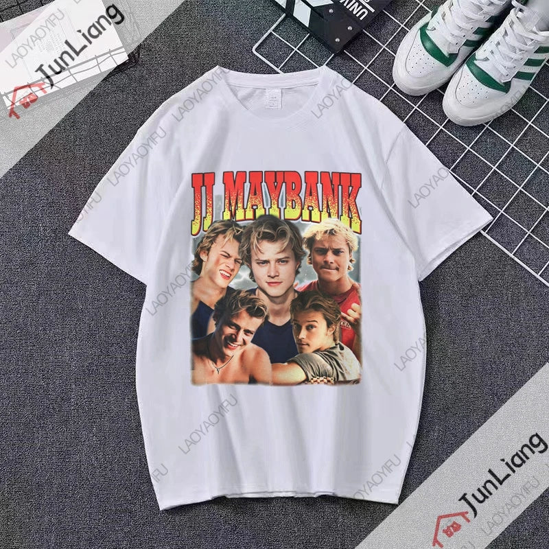 Camiseta JJ Maybank, camiseta con gráficos Harajuku Kawaii para hombre, camiseta informal Breathe Life para hombre y mujer