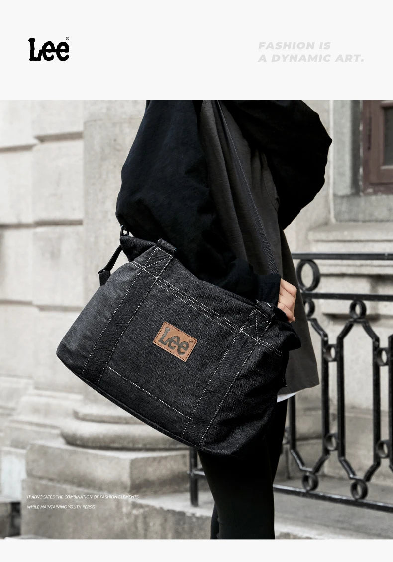 LEE Casual Weekends Overnight Luggage Travel Bag Women Men Waterproof Dry Wet Pockets Duffle Bag Unisex Sport Fitness Gym Bag