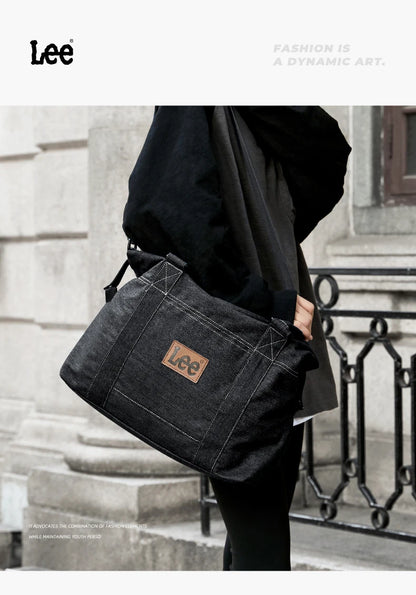 LEE Casual Weekends Overnight Luggage Travel Bag Women Men Waterproof Dry Wet Pockets Duffle Bag Unisex Sport Fitness Gym Bag