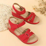 Summer Women Sandals Vintage Roman Sandals Female Fashion Non-Slip Beach Shoes Open Toe Walking Women Shoes