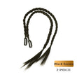 Synthetic 2pcs Braid Wig With Strong BB Clip Lightweight Box Braid Ponytail Hair Piece for Women