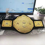 WWE Boxing Champion Gold Belt WWE Championship Belt Characters Occupation Wrestling Gladiators Belt Cosplay Toys Halloween Gift