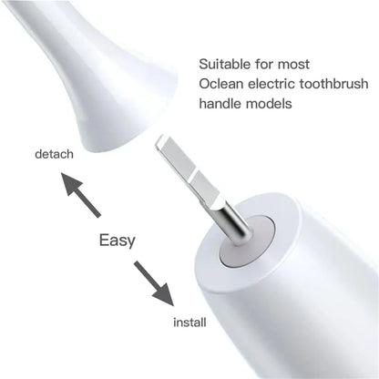 Cabezales de repuesto para cepillos de dientes eléctricos Oclean, compatibles con todos los modelos Oclean X PRO/X/Z1/F1/One/Air. 