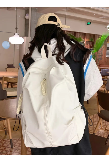 Large Capacity Schoolbag Male and Female High School College Students Simple Leisure Sports Backpack Fashion Travel Backpack
