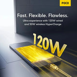 New POCO F7 Ultra Global Version Smartphone Snapdragon®8 Elite 50 MP triple camera with 6.67 "120Hz OIS and 120 W NFC power