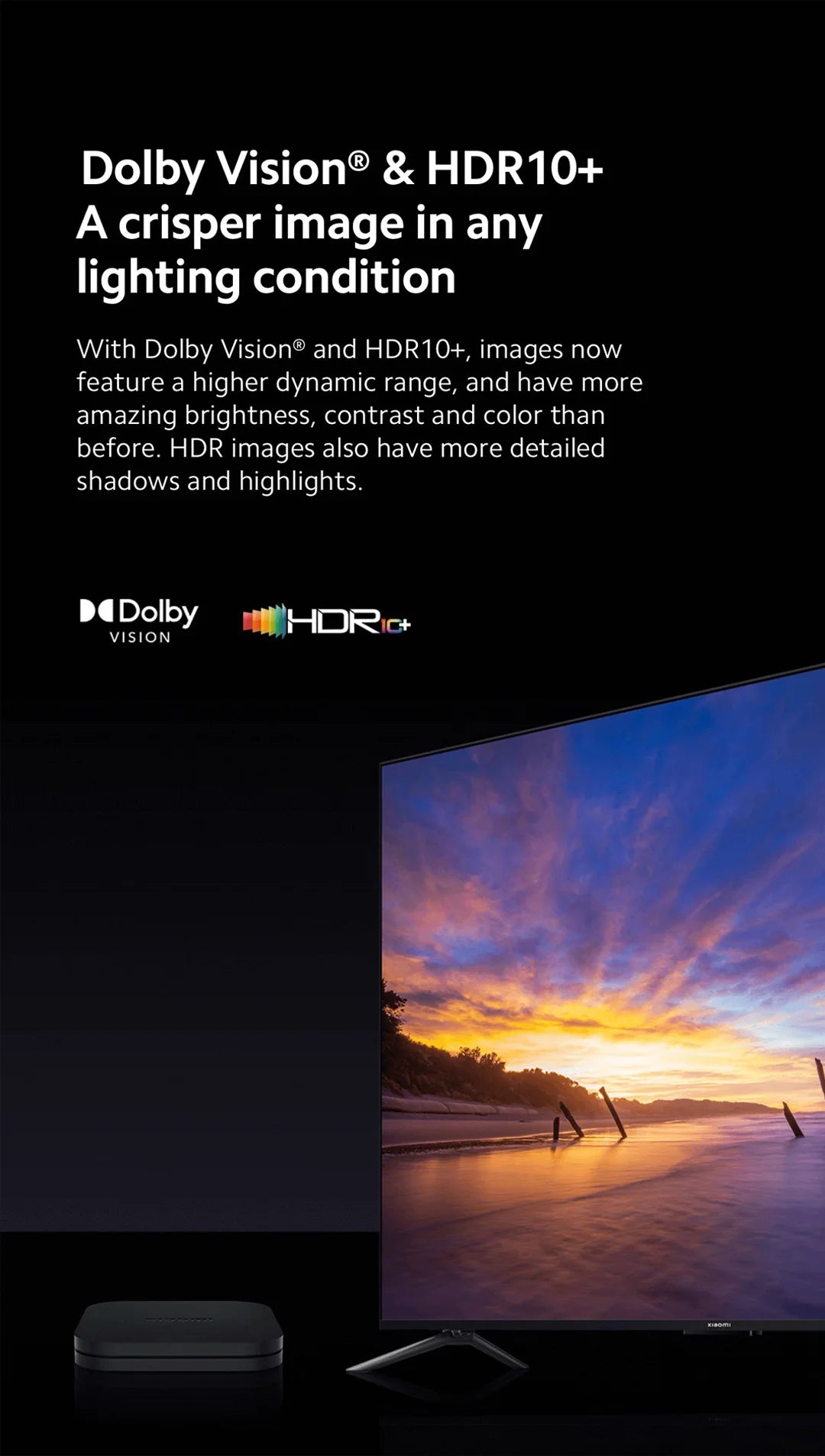 Versión global Xiaomi Mi TV Box 2.ª generación 4K Ultra HD Google TV Dolby Vision HDR10+ Asistente de Google Smart Mi Box S Media Player