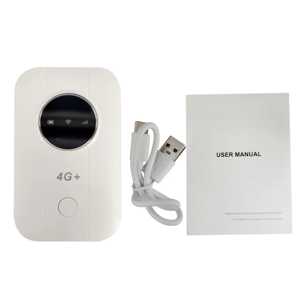 4G/5G Mobile WIFI Router 150Mbps 4G LTE Wireless Router 3600mA Portable Pocket MiFi Modem Mobile WiFi Hotspot with Sim Card Slot