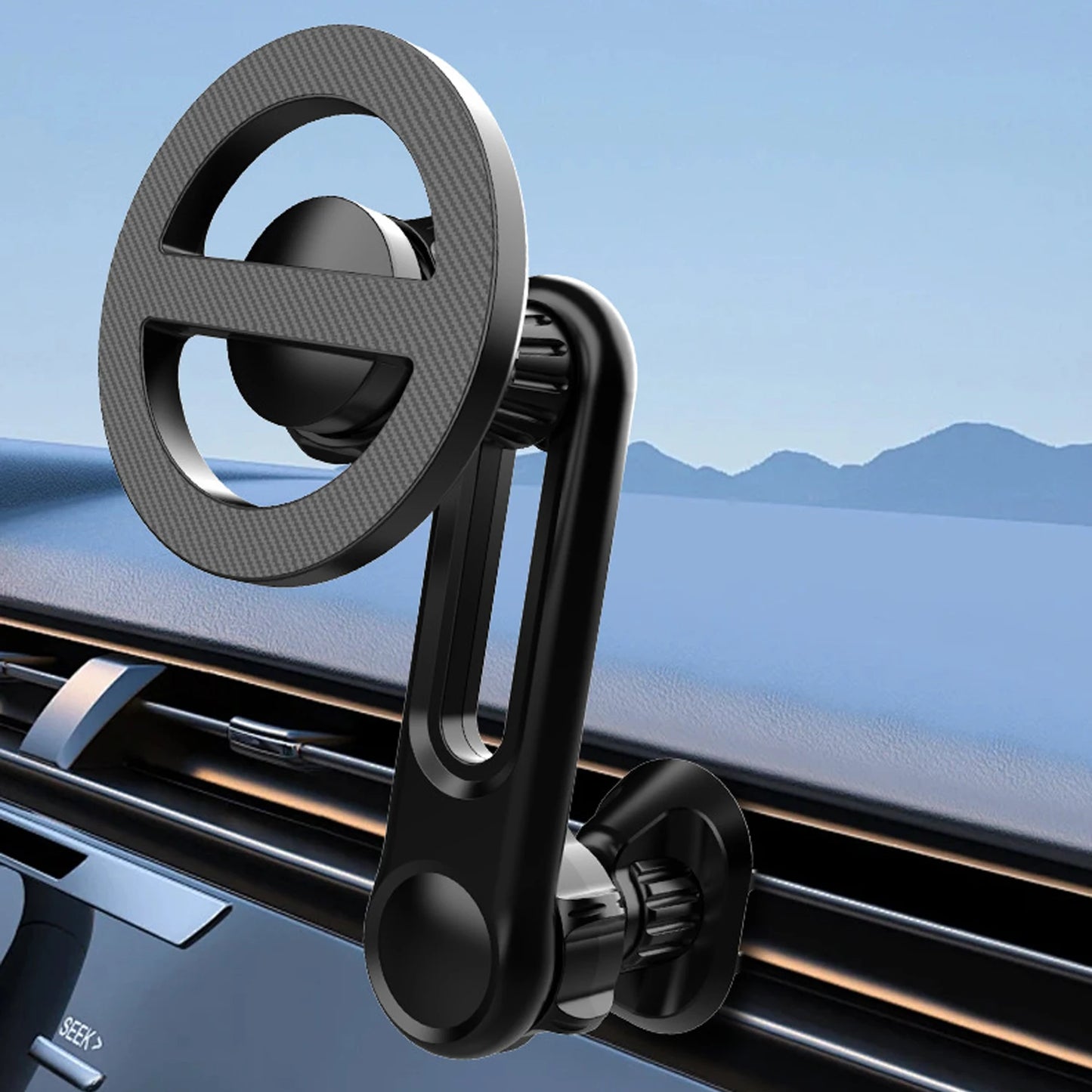 Rotating Adjustable Car Ball Head Phone Mount Universal Navigation Car Mount Extension Pole Adapter Accessory 17mm Ball Heads
