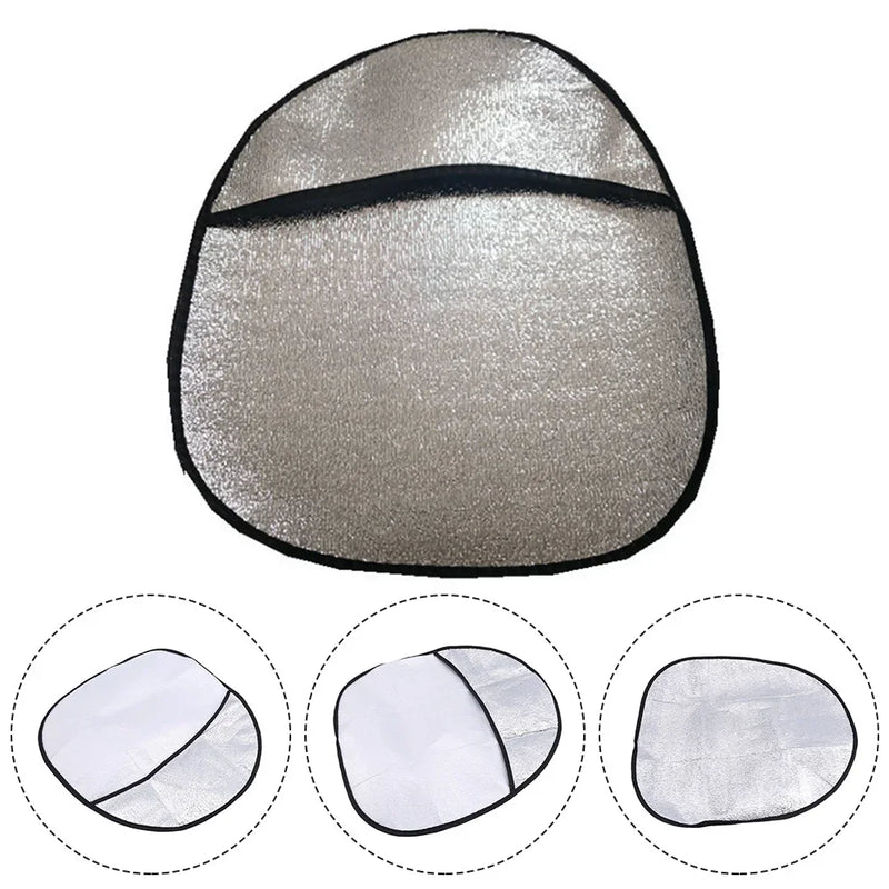 Universal Car Steering Wheel Sunshade Cover Foldable Shield Car Steering Wheel Reflective Interior Accessories Steering Covers