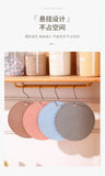 Silicone Round Teacup Mat Table Insulation Mat Dish Non-slip Placemat High Temperature Light Luxury Anti-scalding Casserole Mat