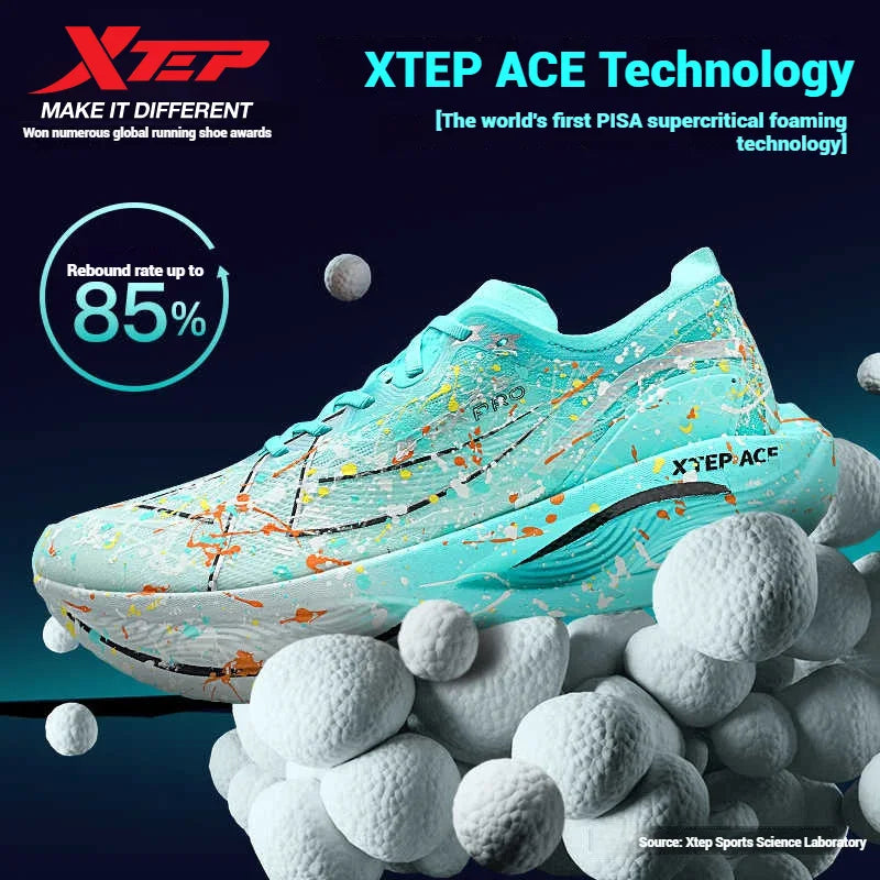 Xtep 160X 3.5 Pro Running Shoes Professional Marathon PB Carbon Plate Sport Shoe Cushioning Shock Sneakers 976419110084
