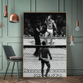Motivational Conor McGregor Boxing Canvas Print  Professional Boxer Poster Wall Art for Gym Home  Office Decor