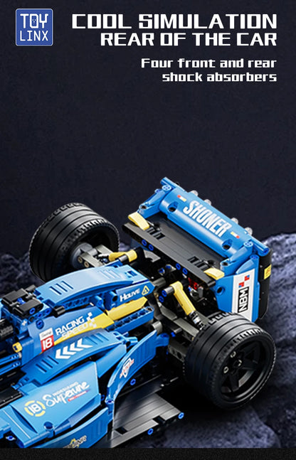 ToylinX RC Race Cars Building Sets Building Blocks Car Cool Collectible Model Car Kits Toys Christmas Gift