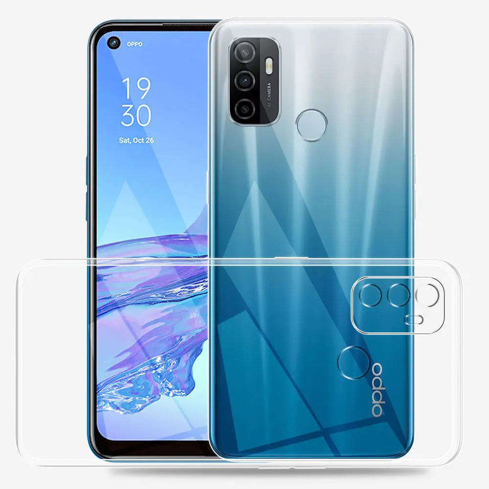 For OPPO A53S 2020 Case Clear Silicone Soft TPU Phone Case Cover For Oppo A53 2020 Funda For OPPO A53s 2020 Transparent Coque