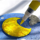 10PCS Foam Texture Painting Paper puffy Texture Paper Creative Magic 3D Art Drawing Paper for Kids DIY Painting Educational Toys