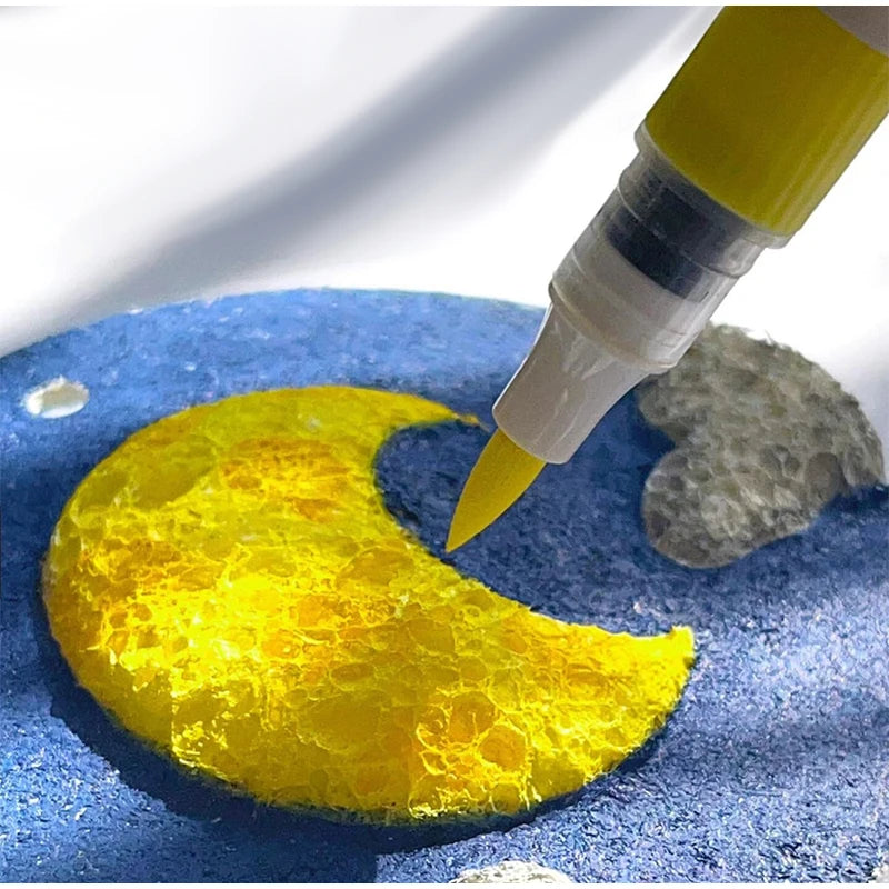 10PCS Foam Texture Painting Paper puffy Texture Paper Creative Magic 3D Art Drawing Paper for Kids DIY Painting Educational Toys