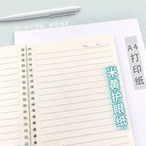 A5 B5 Thickened Spiral Notebooks Perforated Pages Loose-leaf Notebook for Students School Office Stationery Supplies