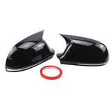 1 Pair Side Trim Horn Style Rearview Mirror Caps add-on for Audi A4 S4 A5 S5 B8 8K A6 S6 4F C6, A8 S8 D3, Q3 SQ3 2012-2015 A3 8P