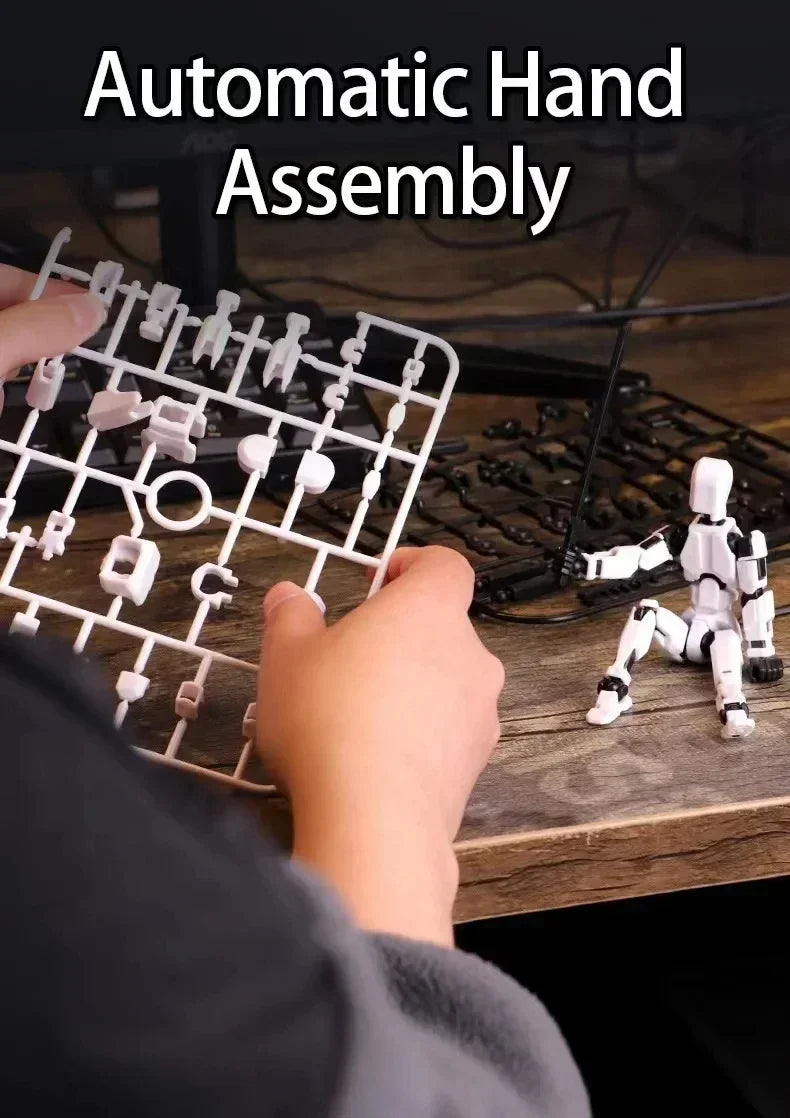 Robot multiarticular movible Shapeshift 2.0, maniquí impreso en 3D, 13 figuras de acción, juguetes para niños, adultos, juegos para padres e hijos.