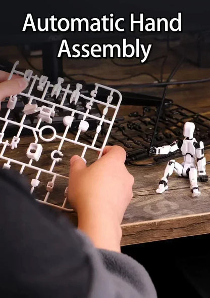 Robot multiarticular movible Shapeshift 2.0, maniquí impreso en 3D, 13 figuras de acción, juguetes para niños, adultos, juegos para padres e hijos.