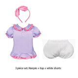 Anime Donald Duck Daisy Cosplay Costumes Boys Girls Prom Wear Kids Birthday Carnival Party Dress Up Stage Prop Cute Kids Clothes