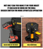 Portable Power Tools Quick Hanging Hooks Power Tool Quick Release Drill Portable Storage Self-Locking Hooks