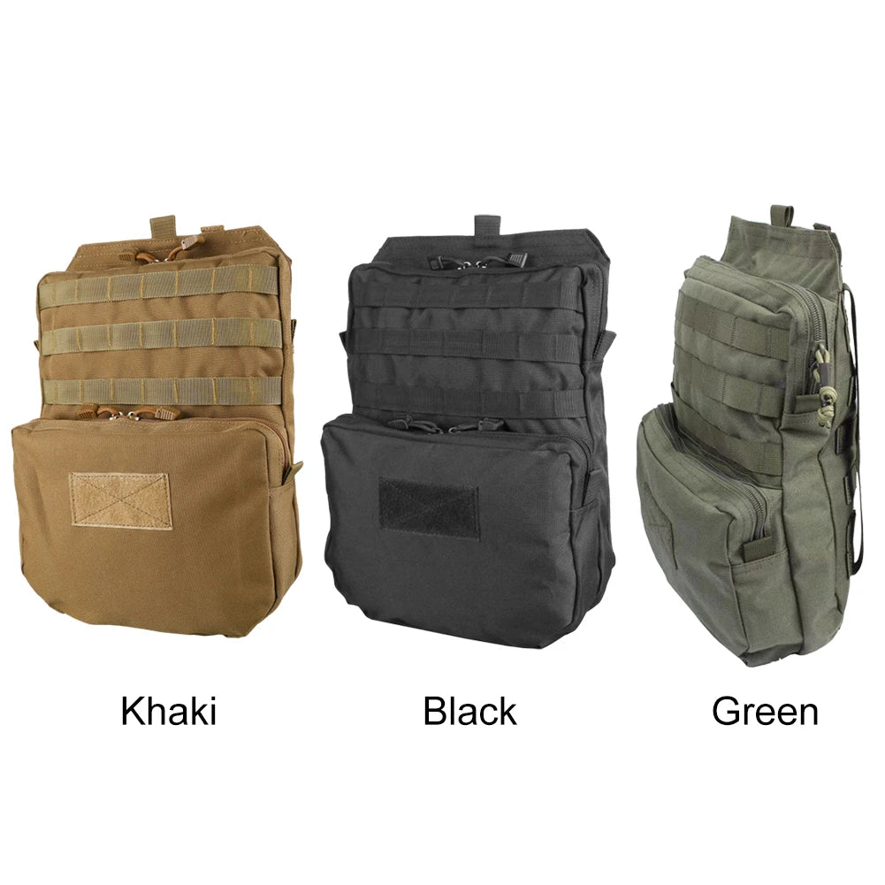 Hunting Vest Bags 1000D Nylon Oxford Water Bladder Carrier Pack Modular Webbing for Hiking Camping for Hunting Backpacking
