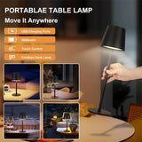 Cordless Table Lamps, USB Rechargeable Lamp, Simplicity Desk Lamp, LED Battery Operated Lamp with Touch Control