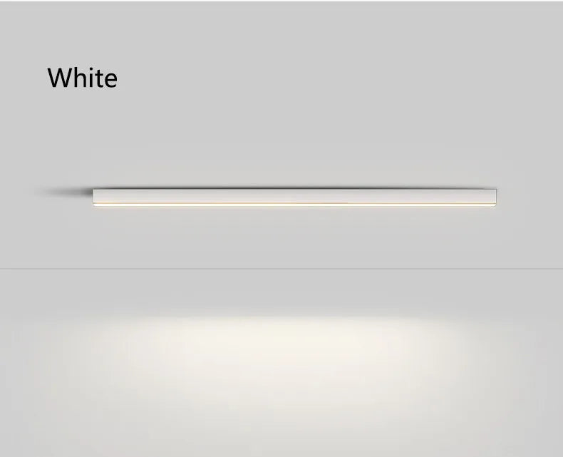 Modern Long Strip Ceiling Light Surface Mounted Minimalist Aisle Lamp Living Room Bedroom Kitchen Home Office LED Lighting