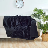 Winter Warm Thickened King Size Blanket 100% Waterproof and Stain Resistant - Cozy Shaggy Blanket for Couples, Romantic Blanket
