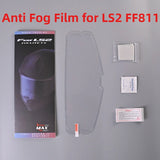 Helmet Visor For LS2 FF811 Vector II Citation II Helmet Lens Anti-Fog Anti-Scratch Anti-UV Motorcycle Shield Accessories