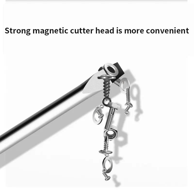 Magnetic Slotted Phillips Cross Head Screwdriver Bit Batch Head Full Length 150-300mm Steel PP Non-Slip Handle Hand Repair Tools