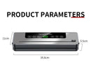 Electric Vacuum Sealer Built-in Cutter Kitchen Food Storage Seal Touch Button Dry/Wet Food Sealing Packaging Strips 10 Bags