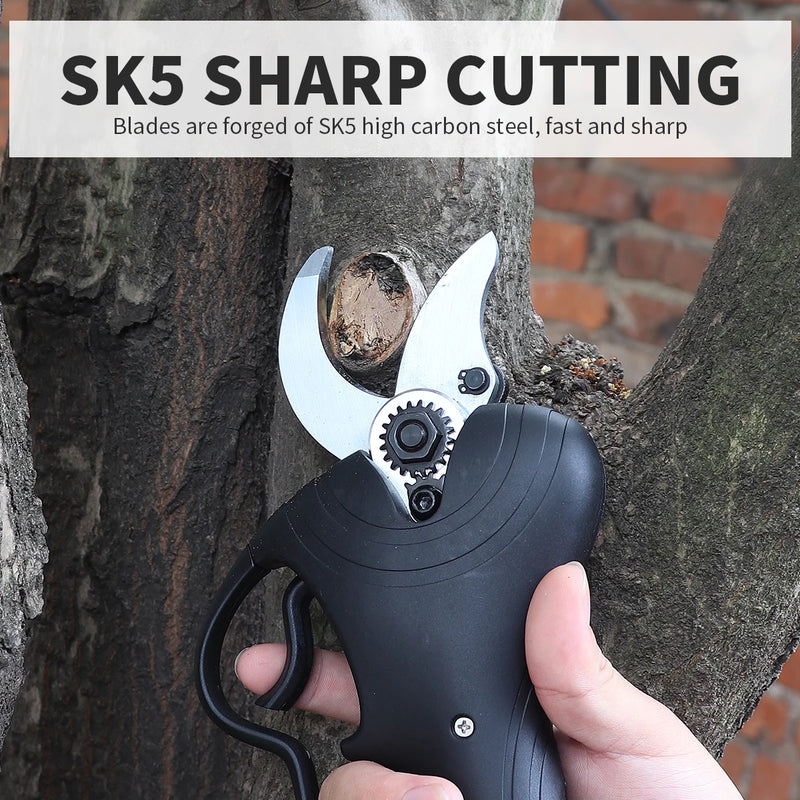 SK5 Cordless Pruner Cutting-Blade 30mm Electric Pruning Shear Accessory Efficient Fruit Tree Bonsai Pruning Garden Tool