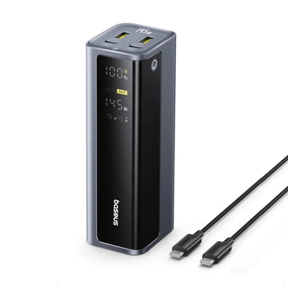 Baseus 145W Power Bank 20800mAh PD 100W Fast Charging with Smart Digital Display Portable External PowerBank for Laptop Phone 17