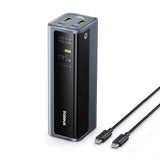 Baseus 145W Power Bank 20800mAh PD 100W Fast Charging with Smart Digital Display Portable External PowerBank for Laptop Phone 17