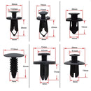 Car Retainer Clips Plastic Fasteners Kit 6 Size Auto Push Pin Rivets Set Body Bumper Push Rivet Clips ﻿