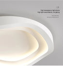 Modern Bedroom Ceiling Light Home Decor Simple Master Bedroom Lamps Nordic Circular Cream Style Living Room LED Lighting Fixture