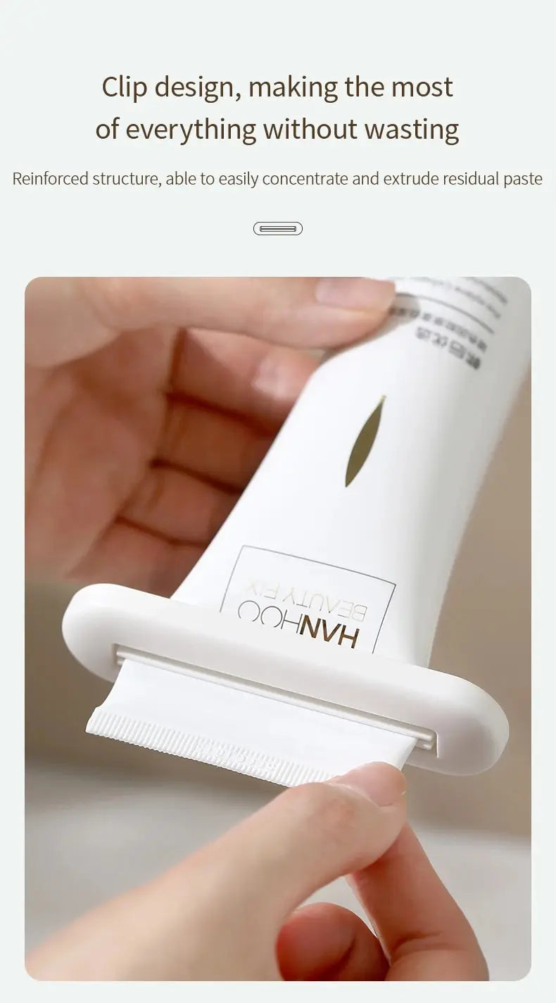 Toothpaste Squeezer, Toothpaste Clip, Facial Cleanser Hand Cream Squeezer, Household Manual Toothpaste Rolling Squeezer