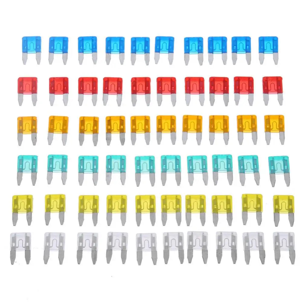 Kit de fusibles de cuchilla para coche (60-240 unidades, 5A, 10A, 15A, 20A, 25A y 30A), juego mixto, para camión