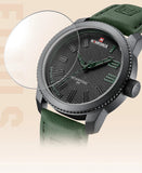 NAVIFORCE Popular Male Wristwatch Military Sports Shockproof Waterproof Leather Watch Men Fashion Casual Clock Relogio Masculino