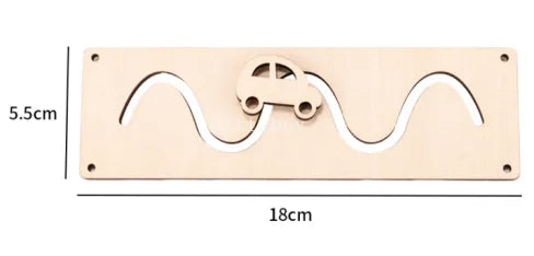 Kindergarten Montessori Wooden Busy Board Castle Gear Crocodile Zippers Geometric Jigsaw Puzzles Montessori Toy Educational Toys