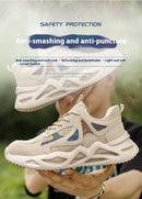 Lightweight Safety Shoes Men Women Work Shoes Steel Toe Cap Working Boots Sneakers Man Women Breathable Shoes Tactical Boots