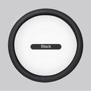 Napa Leather Perforated Patchwork Car Steering Wheel Cover, Non-slip, Breathable, Universal 15 Inch (Approx. 38cm)