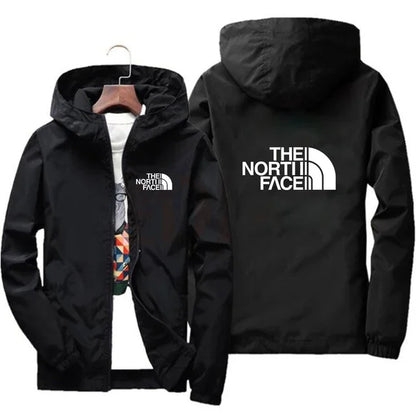 Chaqueta con capucha para hombre, nueva y popular para primavera y otoño de 2025, ideal para actividades al aire libre, ocio, moda urbana, chaqueta para hombre.