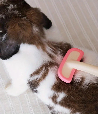 1Pc Detachable Rabbit Massage Hair Removal Comb For Rabbit,Chinchilla,Cat And Groundhog,Hair Grooming Supplies Pet Brush