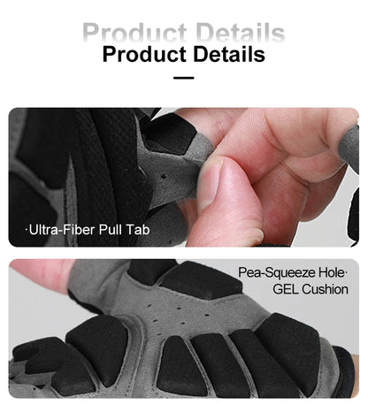 INBIKE Shockproof GEL Pad Cycling Gloves Half Finger Sport Gloves Men Women Summer Bicycle Gym Fitness Gloves MTB Gloves IF239