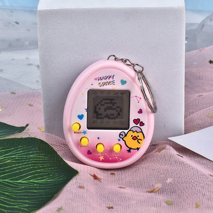 Mascotas electrónicas, juguetes virtuales, Tamagotchi, animales cibernéticos digitales nostálgicos, juguetes para niños.