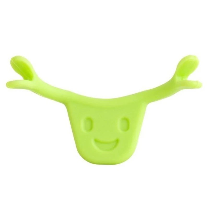 New Smile Corrector Silicone Anti Wrinkle Tool Thin Face Oral Exercise Maker Lip Trainer Big Mouth Toy For Cheek Jaw New